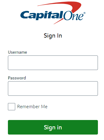 Capital One Sign In